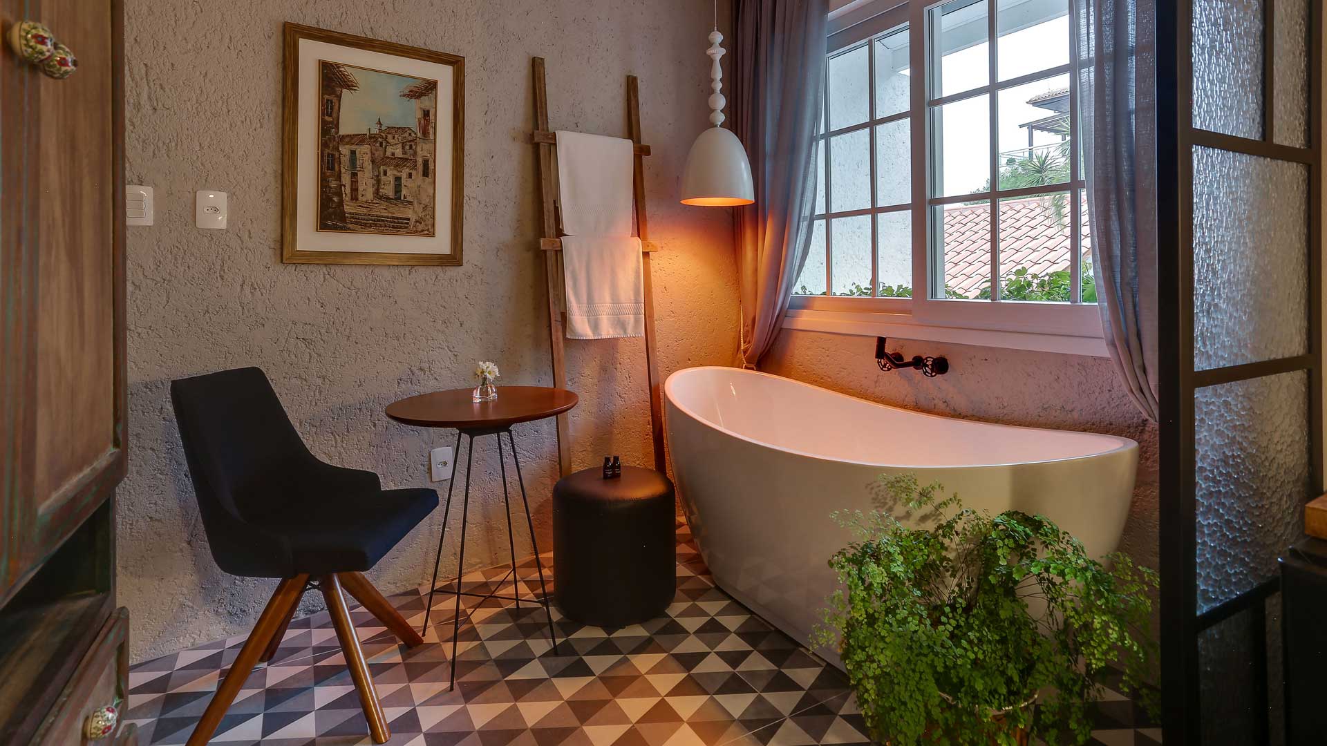 Pousadas com banheira no quarto Pousadas Selecionadas